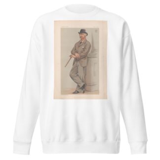 Vanity Fair – Artists. ‘The Grosvernor Gallery, Coutts, Lindsay. 3 February 1883 by Joseph Middleton Jopling Sweatshirt