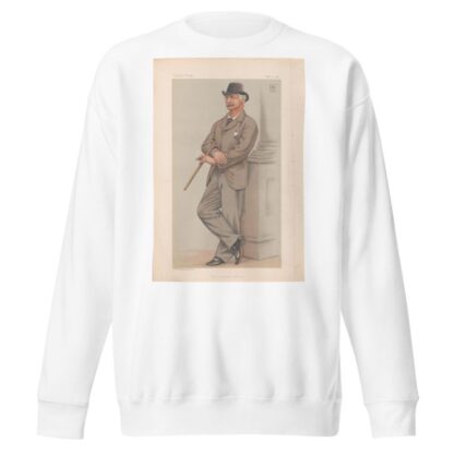 Vanity Fair – Artists. ‘The Grosvernor Gallery, Coutts, Lindsay. 3 February 1883 by Joseph Middleton Jopling Sweatshirt
