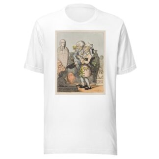 Antiquarians. A la Greque by Thomas Rowlandson T-Shirt