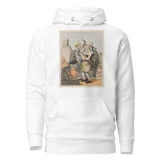 Antiquarians. A la Greque by Thomas Rowlandson Hoodie