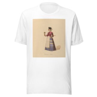 Sketches of costume Pl.044 by John Richard Coke Smyth T-Shirt
