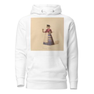 Sketches of costume Pl.044 by John Richard Coke Smyth Hoodie