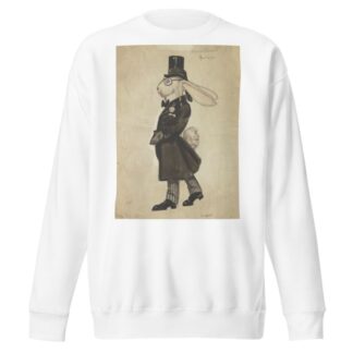 Pinocchio: Bernard Rabbit Mortician by John Glidden Sweatshirt