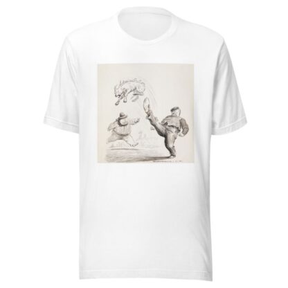 Gotta stop kickin’ my dawg around by William Henry Walker T-Shirt
