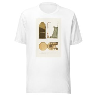 Chetki, kresly I stol patriarkha Nikona, v Voskresenskom Novoierusalimskom monastyre by Fedor Grigoryevich Solntsev T-Shirt