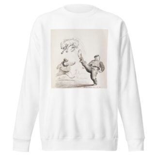 Gotta stop kickin’ my dawg around by William Henry Walker Sweatshirt