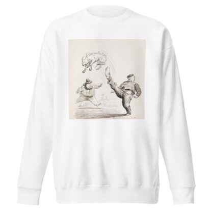 Gotta stop kickin’ my dawg around by William Henry Walker Sweatshirt