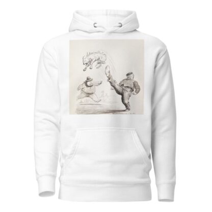 Gotta stop kickin’ my dawg around by William Henry Walker Hoodie