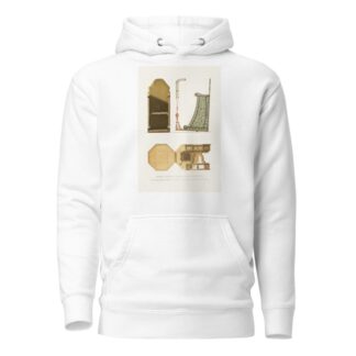 Chetki, kresly I stol patriarkha Nikona, v Voskresenskom Novoierusalimskom monastyre by Fedor Grigoryevich Solntsev Hoodie