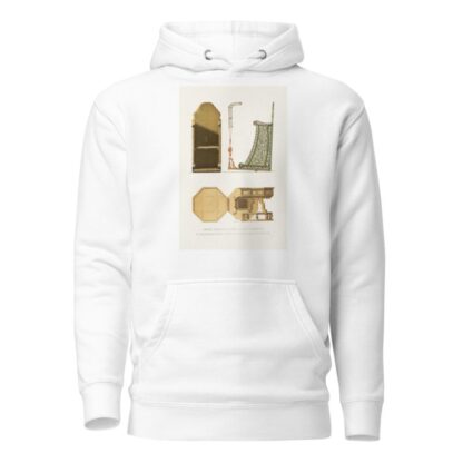 Chetki, kresly I stol patriarkha Nikona, v Voskresenskom Novoierusalimskom monastyre by Fedor Grigoryevich Solntsev Hoodie