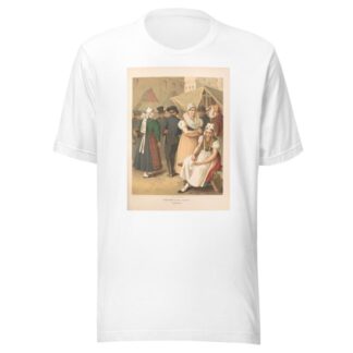 Deutsche Volkstrachten Pl.16 by Albert Kretschmer T-Shirt