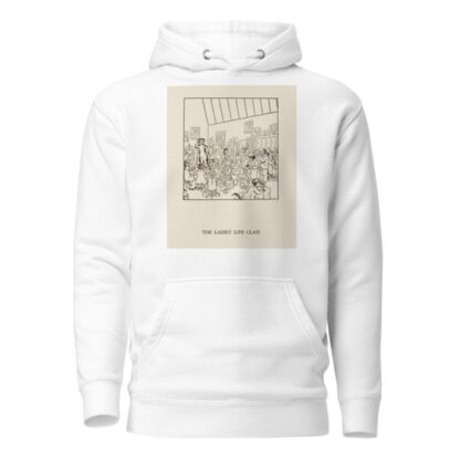 The ladies’ life class by William Ely Hill Hoodie