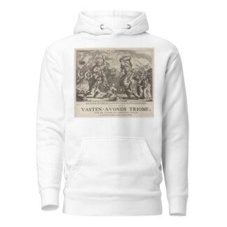 Bellona, zegen-praalende voor de bondgenooten, ofte des zelfs vasten avonds triomf over de vyandlyke gedwonge vasten by Boëce van Bolswert Hoodie