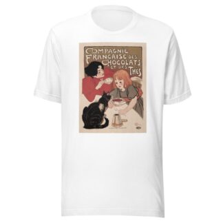Compagnie Française des Chocolate et des Thés by Théophile Alexandre Steinlen T-Shirt