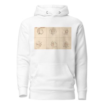 Faces by George Moutard Woodward Hoodie