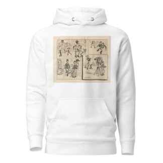 Reflections at the rink by Frederick Burr Opper Hoodie