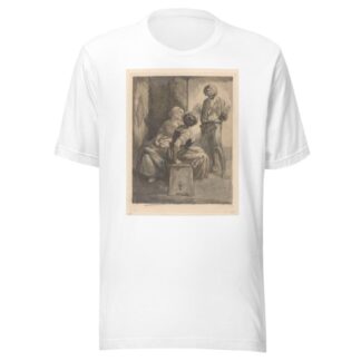 Drie converserende figuren by Johannes Josephus Aarts T-Shirt