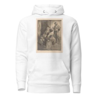 Drie converserende figuren by Johannes Josephus Aarts Hoodie