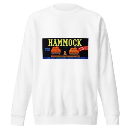 Hammock Brand Citrus Label by Anonymous Sweatshirt