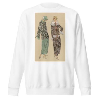 Tissus de chez KISMETT… Fleurs d’Amandiers by J. Dory Sweatshirt