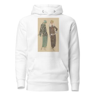 Tissus de chez KISMETT… Fleurs d’Amandiers by J. Dory Hoodie