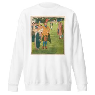 Yankee Doodle: An old friend in a new dress Pl.4 by Howard Pyle Sweatshirt