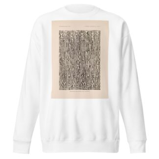 Decorative art of New Guinea Pl.12 by Albert Buell Lewis Sweatshirt
