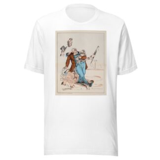 Le cauchemar du jour de l’an par H. Demare. La curée by Henri Demare T-Shirt