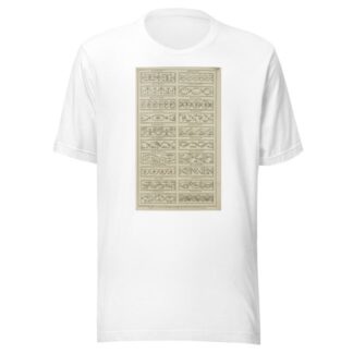 Twenty horizontal ornamental designs. 2 by Michael Angelo Pergolesi T-Shirt