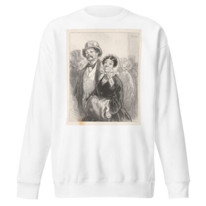 After nature; Nice turn by Paul Gavarni Sweatshirt