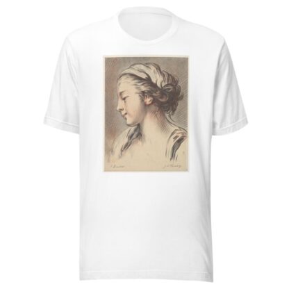 Head of a Girl Facing Towards the Left by Georges William Thornley T-Shirt