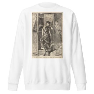 In Came a Storm of Wind, Rain and Spray – and Portia by Winslow Homer Sweatshirt