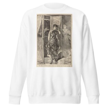 In Came a Storm of Wind, Rain and Spray – and Portia by Winslow Homer Sweatshirt