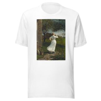 The Dinner Horn by Winslow Homer T-Shirt