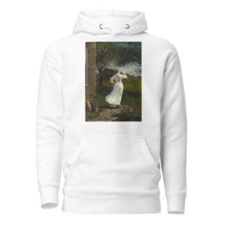The Dinner Horn by Winslow Homer Hoodie