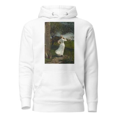 The Dinner Horn by Winslow Homer Hoodie