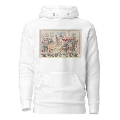 The Wind-up of the Game by Carey Cartoon Service Hoodie