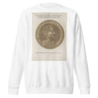 Portrait of Emperor Diadumenianus by Hubert Goltzius Sweatshirt