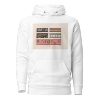 Ornamente aller klassischen Kunst-Epochen nach den Originalien in ihren eigenthümlichen Farben Pl.018 by Wilhelm Zahn Hoodie