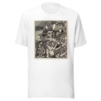 Physics-Biology by Helen West Heller T-Shirt