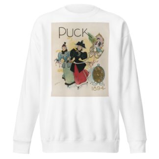 Puck xmas number 1894 by Frank Marion Hutchins Sweatshirt