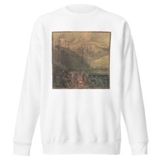 Industrie. Ontwerp wandschildering te Rotterdam by Huib Luns Sweatshirt