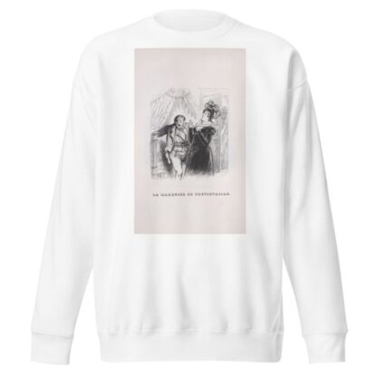 The Marquise of Frivolty by J. J. Grandville Sweatshirt