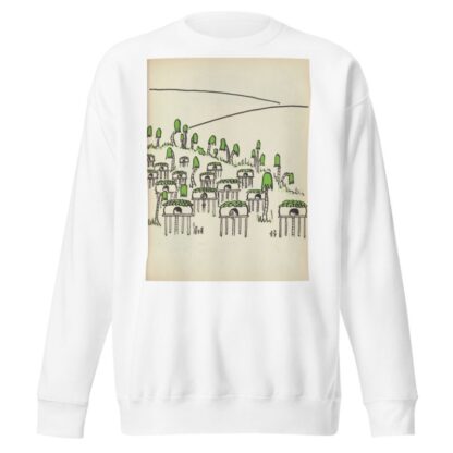 Stick-in-the-Mud; a tale of a village, a custom, and a little boy pl19 by Fred Ketchum Sweatshirt