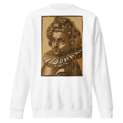 Portrait of Gillis van Breen by Hendrick Goltzius Sweatshirt