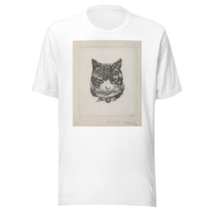 Tête de chat. by Félix Bracquemond T-Shirt