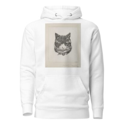 Tête de chat. by Félix Bracquemond Hoodie