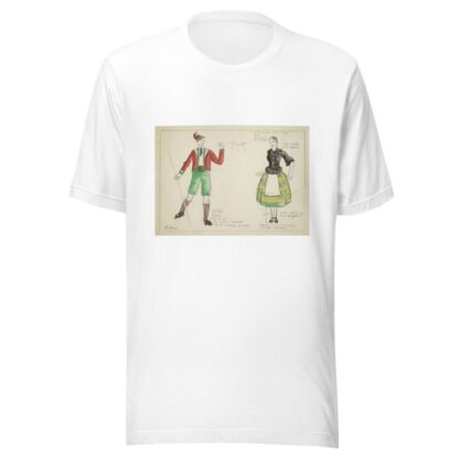 Autumn Crocus: Alaric and Frau Stiener by William Perkins T-Shirt