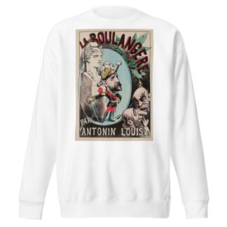 La boulangère by Moloch (Alphonse Hector Colomb) Sweatshirt