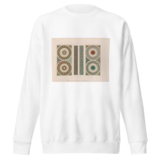 Ornamente aller klassischen Kunst-Epochen nach den Originalien in ihren eigenthümlichen Farben Pl.047 by Wilhelm Zahn Sweatshirt